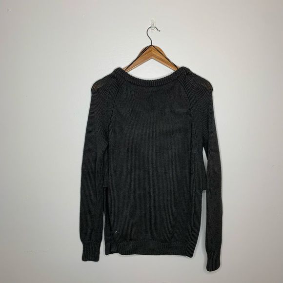 Lululemon Yin to You Sweater Dark Grey Size 6 - Picture 4 of 8